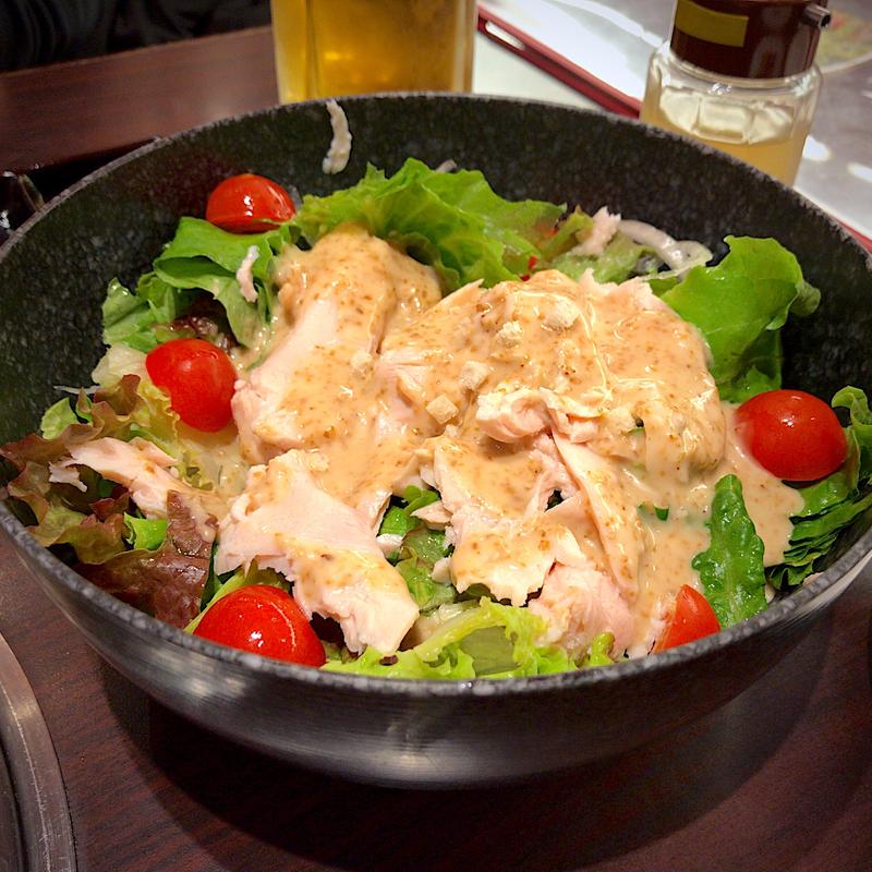 チキンサラダ(焼肉・冷麺ヤマト 仙台西多賀店)