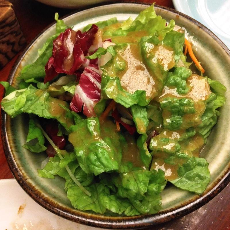 青い葉っぱのサラダ(杜の都 五橋横丁)