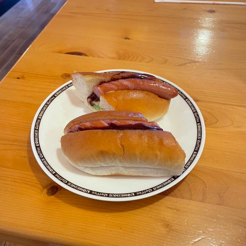 ホットドッグ(コメダ珈琲店 横浜中田店)
