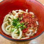 ミニうどん(網海老)(磯丸水産 今池店)