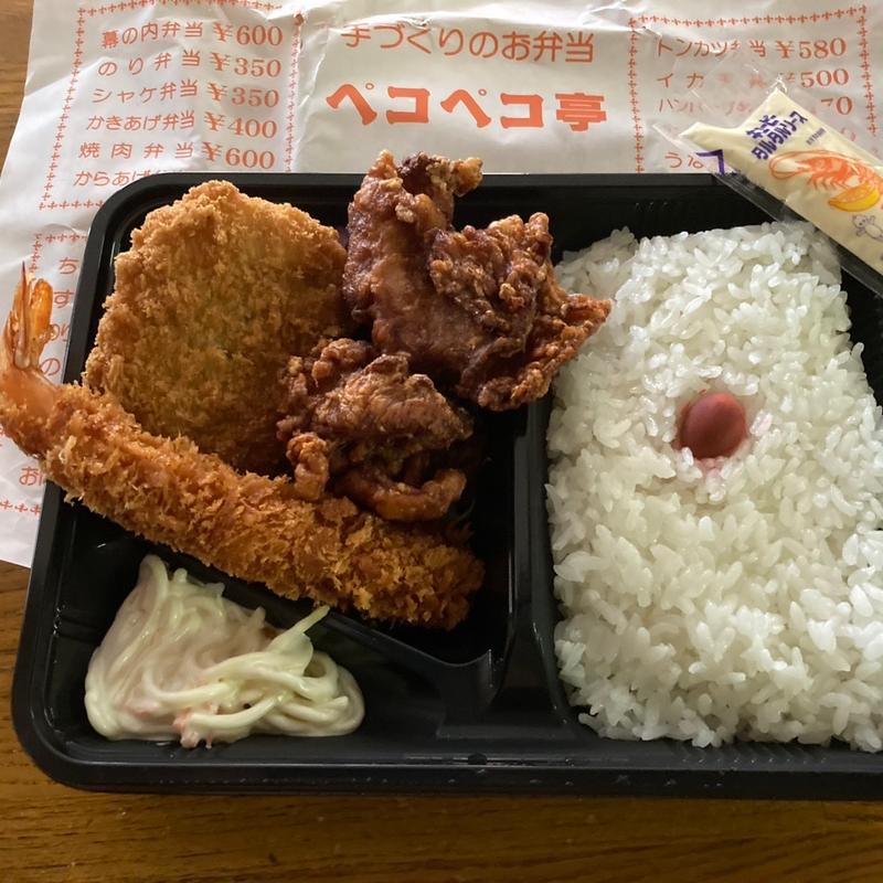 ミックスフライ(ペコペコ亭)