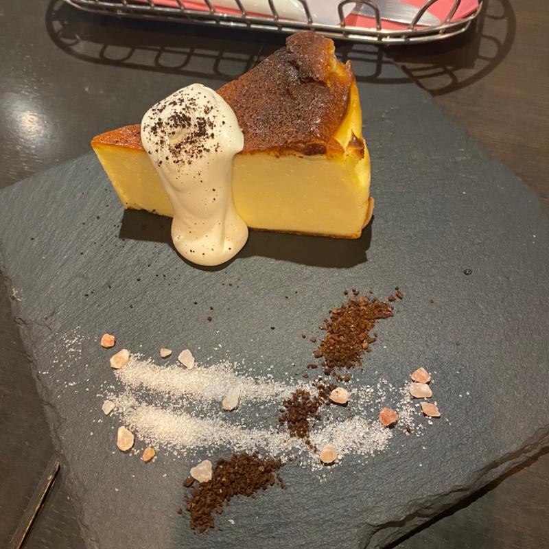 バスクチーズケーキ(サッポロ珈琲館 時計台ガーデンテラス店)