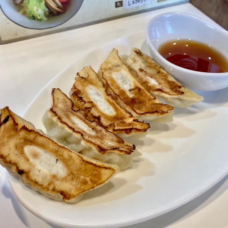 特製餃子(5個)(中華そば 源さん)