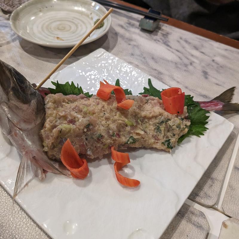 アジのなめろう(ささめ)