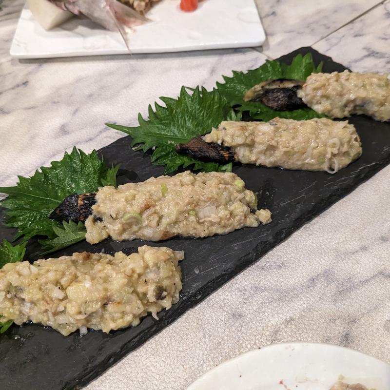 ナスなめろう(ささめ)