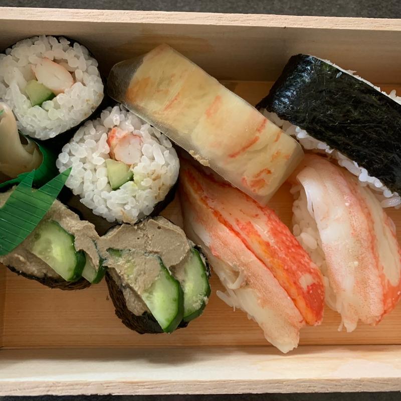 かに寿司セット(かに道楽 京都伏見店)