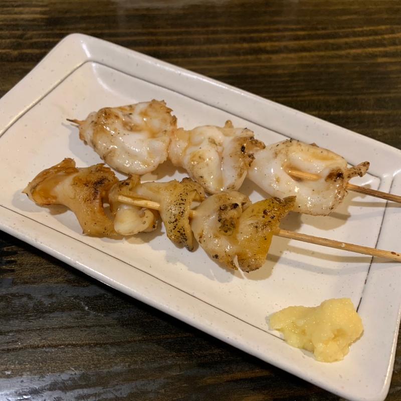 ツブ(貝)串(十勝 鳥ぼんど)