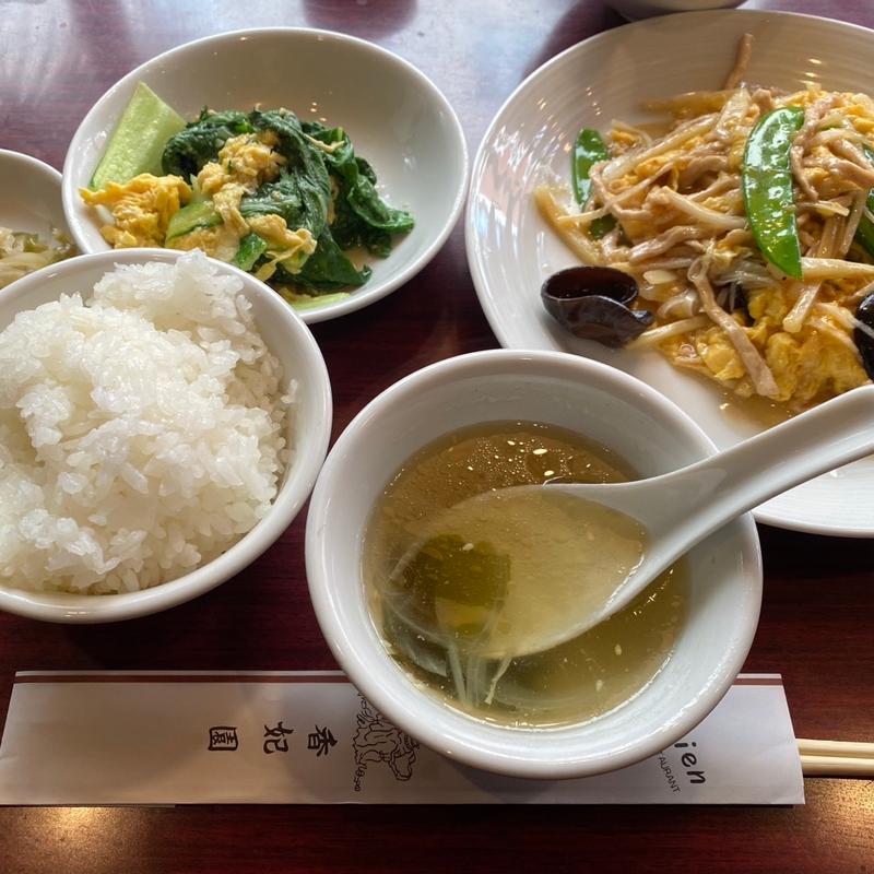 木須肉ランチ(香妃園 （コウヒエン）)