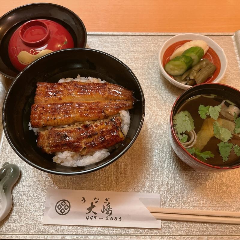 共水ミニうな丼(うなぎ大嶋 （うなぎおおしま）)