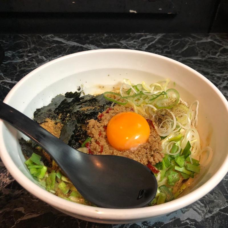 台湾まぜそば（大盛）(天雷軒 神谷町本店)