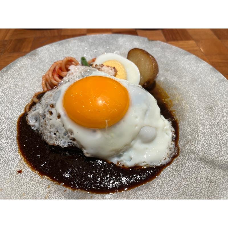 トリュフデミグラスハンバーグ(君のハンバーグを食べたい 則武新町店)