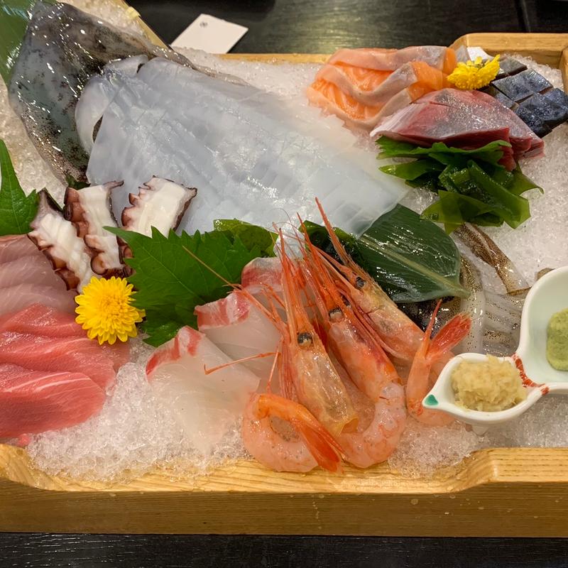 刺身盛り合わせ(いけす漁場)