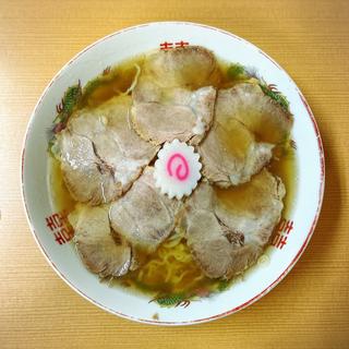 叉焼麺（肉そば）(三吉屋 西堀本店)