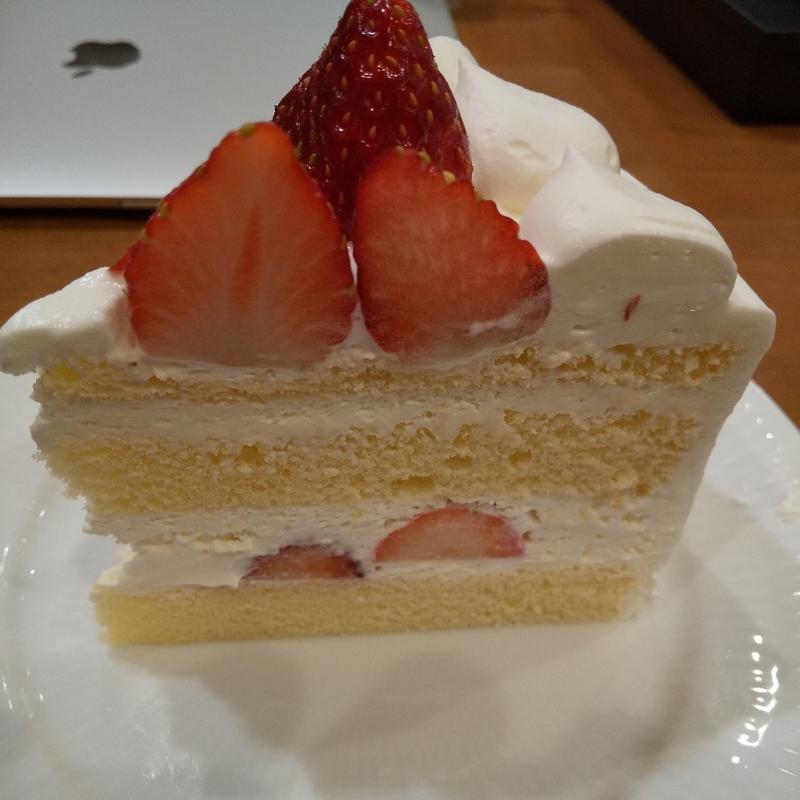 ショートケーキ(自家焙煎椿屋珈琲店 池上店)