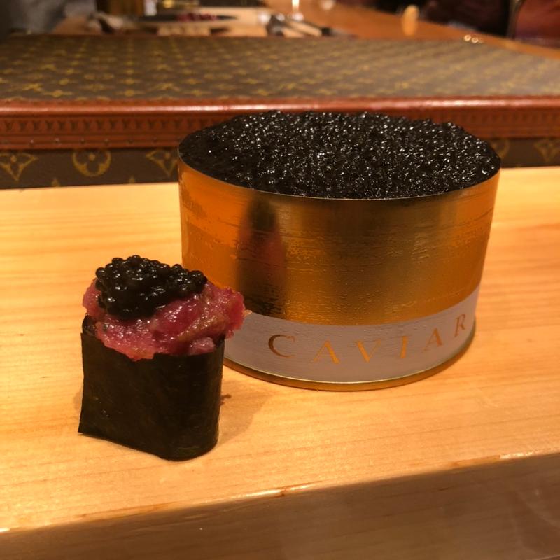 とろたくキャビア(鮨 尚充(たかみつ))