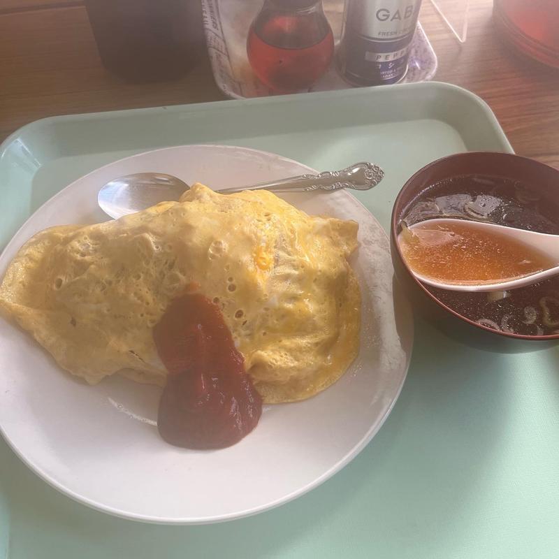 オムライス(ますや食堂)