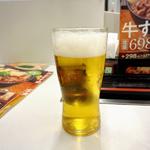 生ビール（グラス）(吉野家 新潟本町通店 )