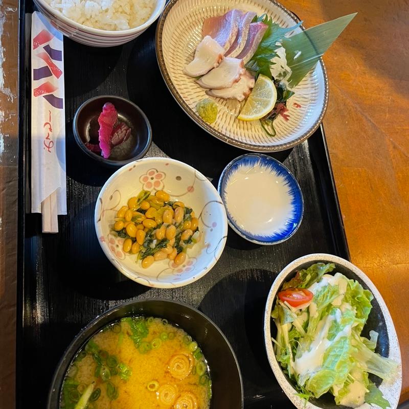 刺し身定食(炭旬 西明石駅前店 （スミシュン）)