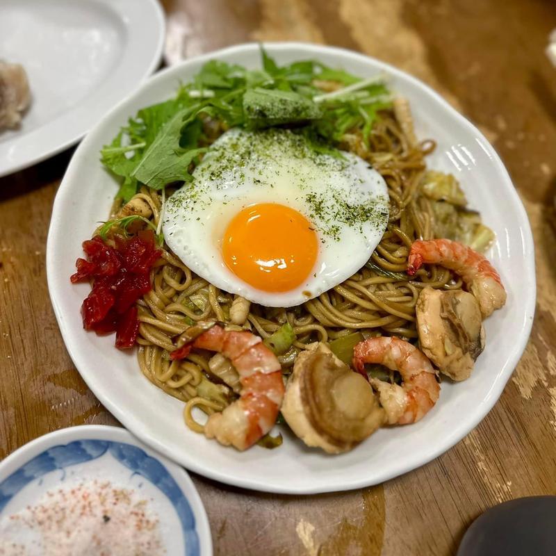 シーフード焼きそば(北海屋)