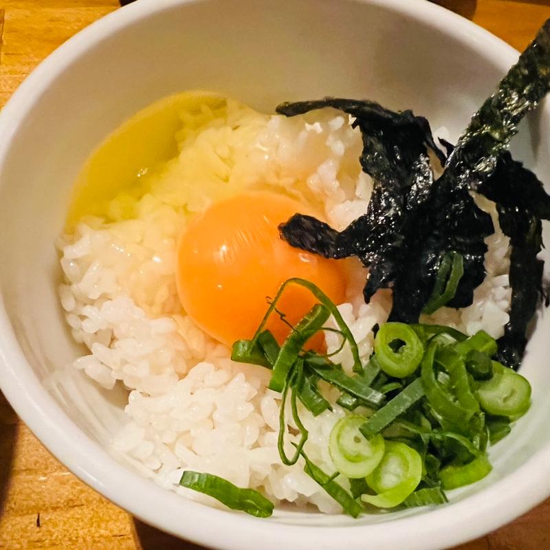 卵かけご飯(にくの居酒屋 ぽち)
