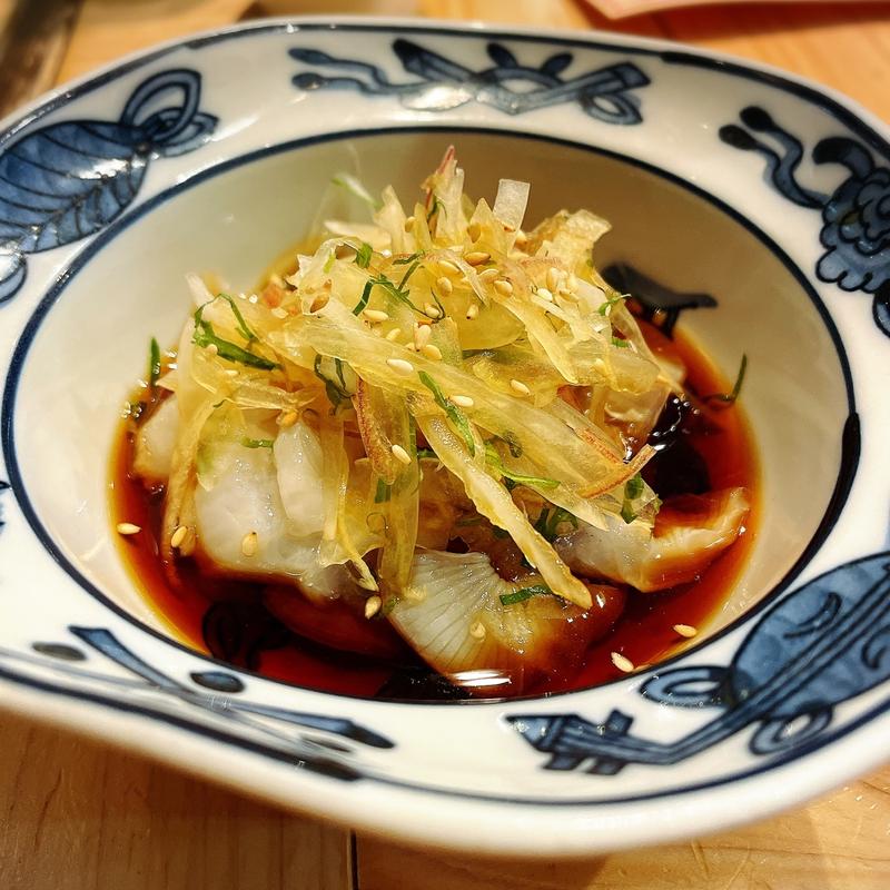 生だこポン酢(大衆酒場 チャン栓チャン)