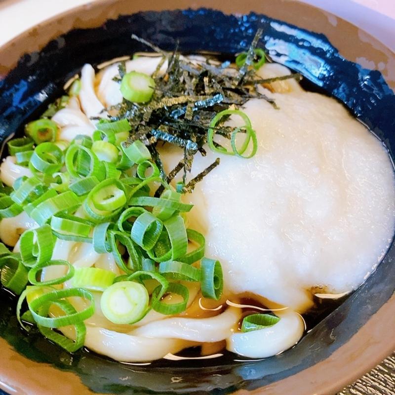 山かけ・冷(手打十段 うどんバカ一代)