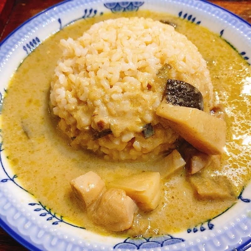 チキンのグリーンカレー(ハンキーパンキー食堂 )