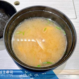 あさりみそ汁(はま寿司 ウィラ大井店)