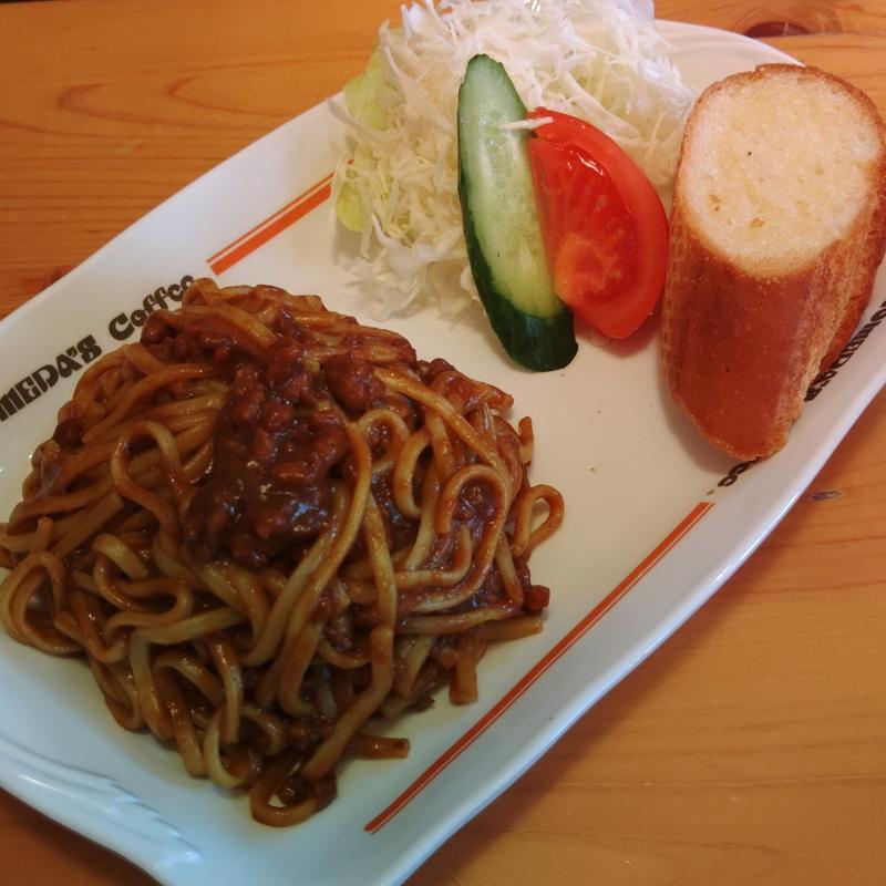 インディアンスパゲッティ(コメダ珈琲店　水沢台町店)