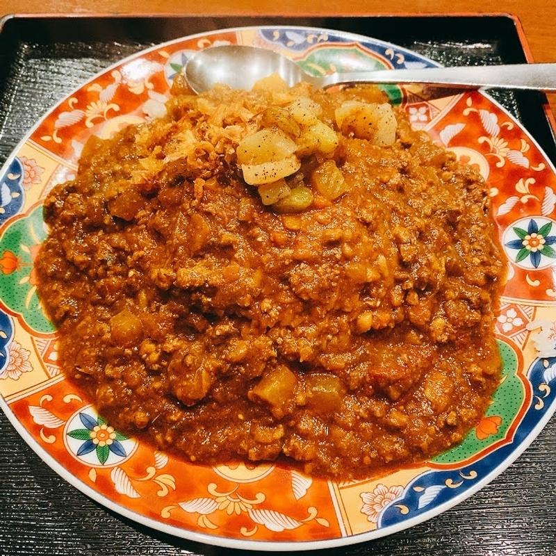 ラムキーマカレー(肥後橋南蛮亭)