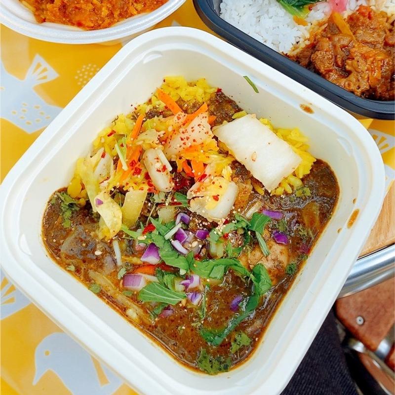 チーズかけほうれん草牡蠣カレー(コイチカレー)