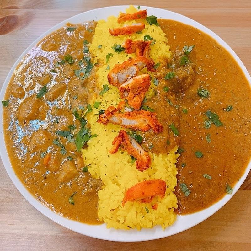 あいがけスペシャルセット(アハール・インドレストラン)