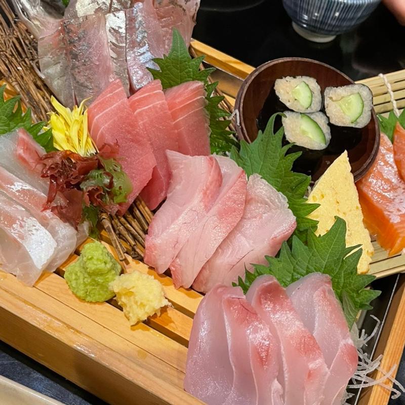 刺身盛り合わせ(魚や一丁 川崎砂子店)