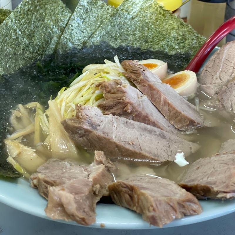 スーパー塩チャーシュー＋海苔(ラーメンショップ 122号騎西店)