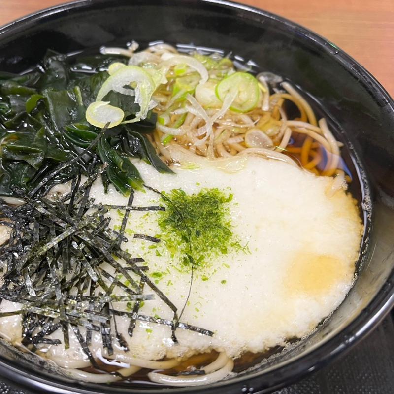 山かけそば(名代 箱根そば 海老名東口店)