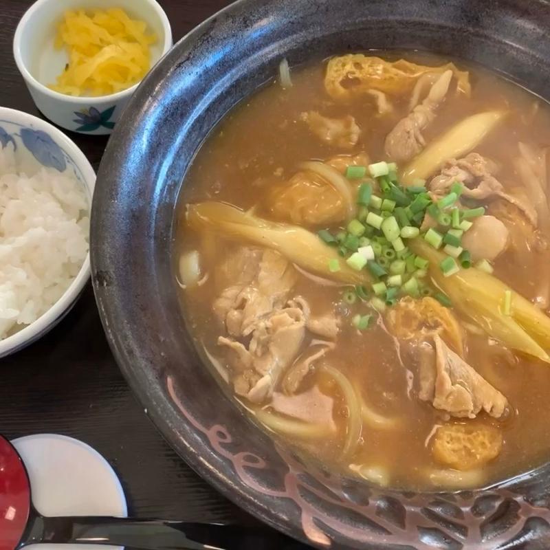 和風カレーうどん(むぎの里 札幌新道東店)