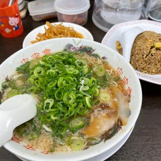 ラーメン(並)+チャーハン定食(来来亭 槇島店 )