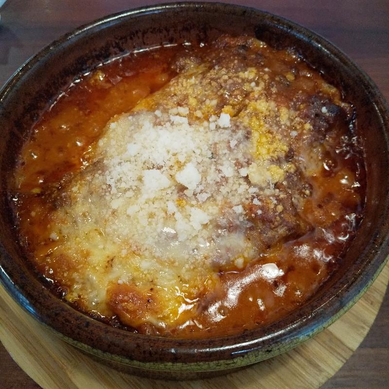 自家製ミートソースとたっぷりチーズのラザニア(赤羽スペインバル Circo)