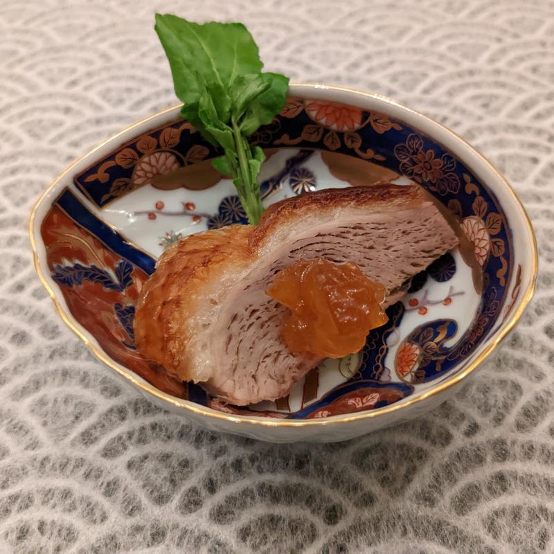 焼き鴨(赤坂 桃の木)