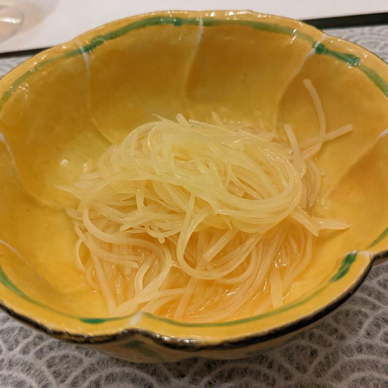 ジャガイモの細切り炒め(赤坂 桃の木)