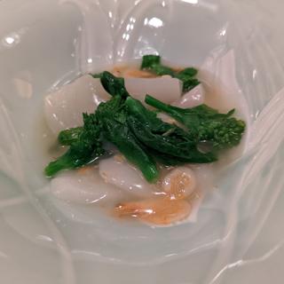 レンコン・桜海老・トック塩煮(赤坂 桃の木)