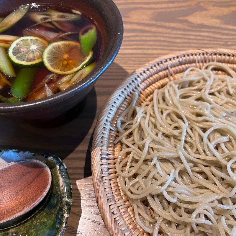鴨つけそば(土山人 阪神梅田店)
