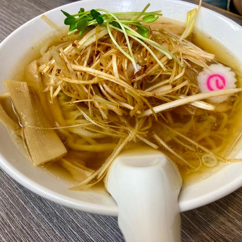 ねぎラーメン(佐野ラーメン いってつ （一徹）)