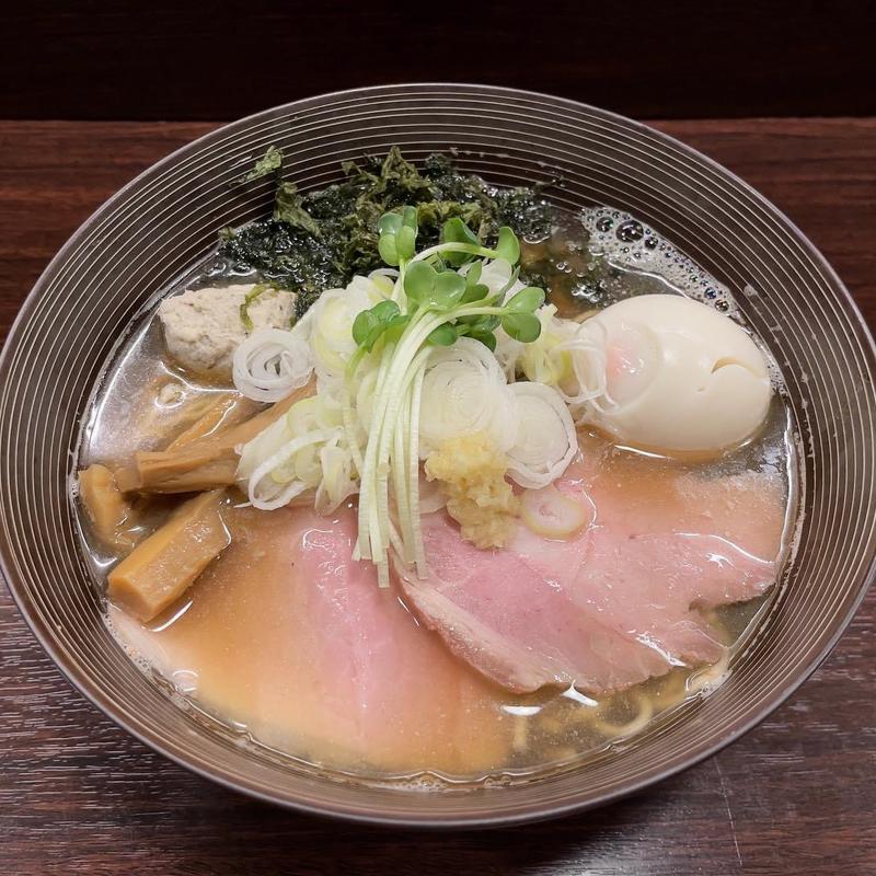 味玉鰯煮干しそば(麺屋ルリカケス)