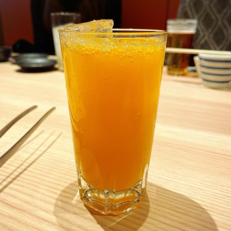 鳳凰美田みかん（リキュール）(肉やきとだしと博多うどん中目黒はし田)