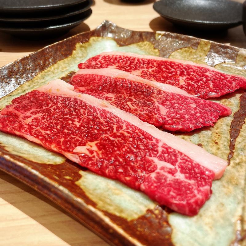 カワラの焼きすき(肉やきとだしと博多うどん中目黒はし田)