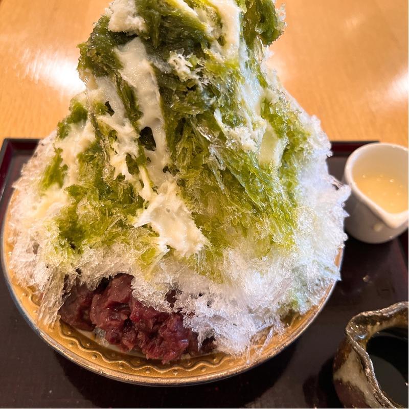 抹茶かき氷(武蔵利休)