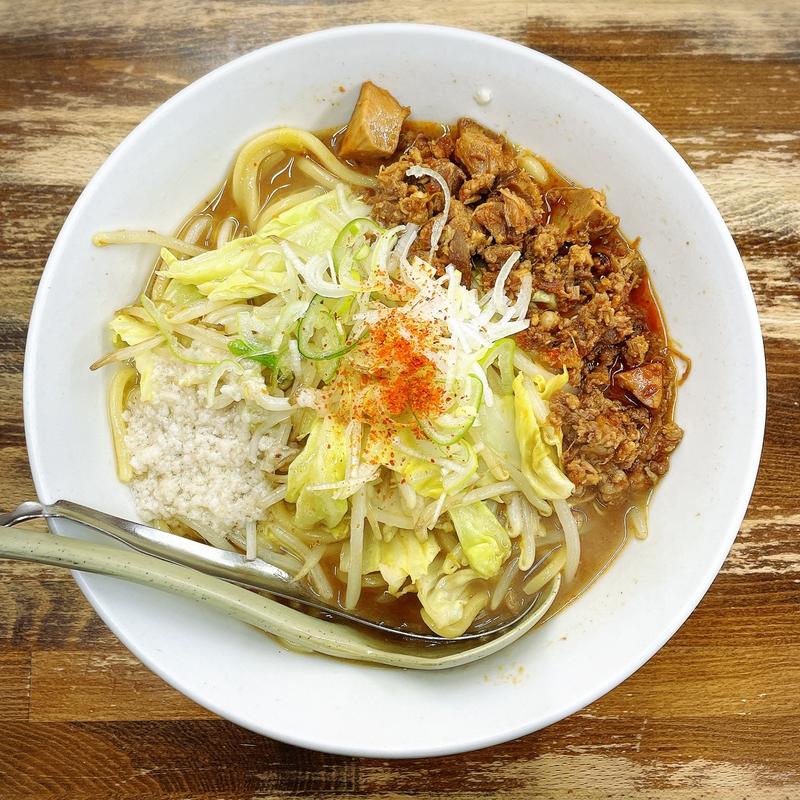 辛肉ラーメン(ラーメン東横 笹口店)