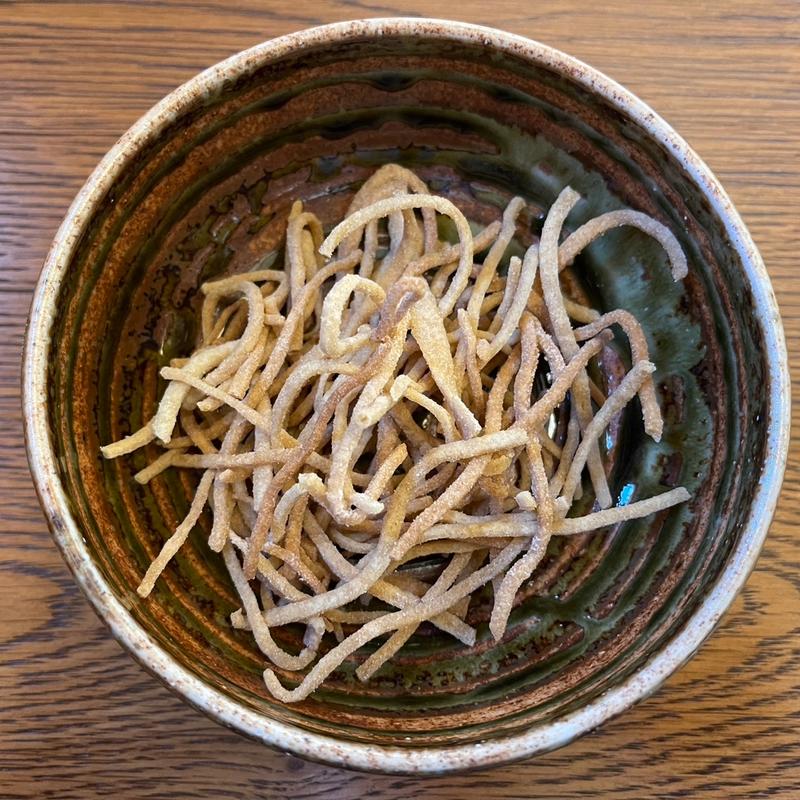 揚げそば(河州之蕎麦処 乾)