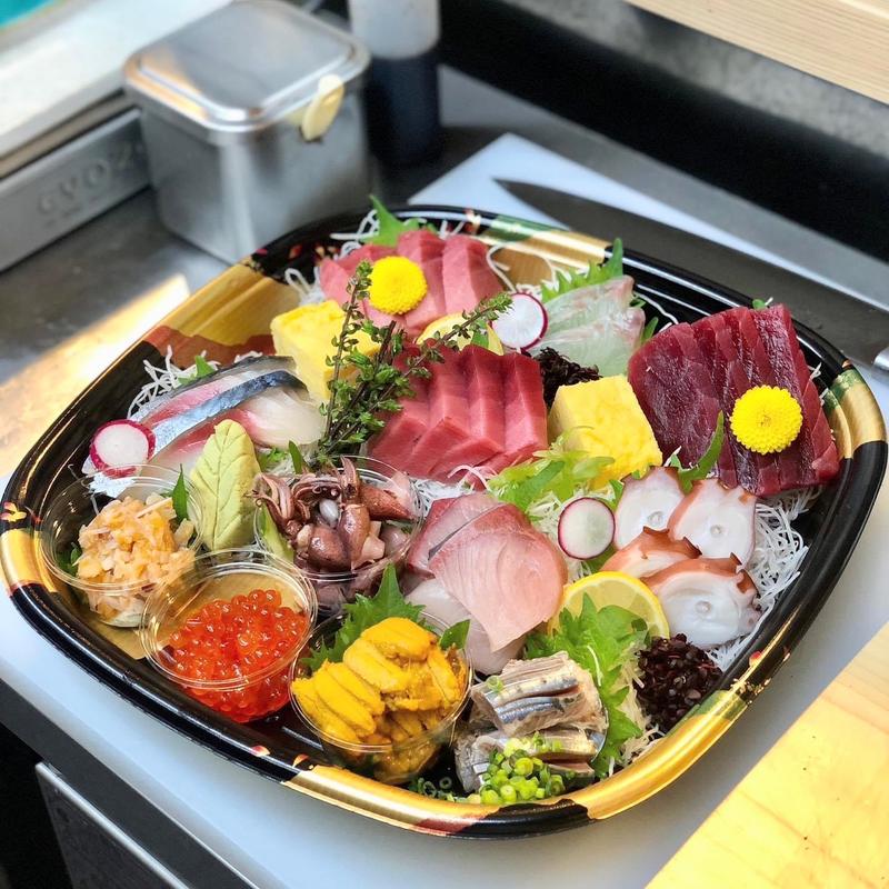 天然鮮魚刺身盛り合わせ テイクアウト(淳ちゃん寿司)